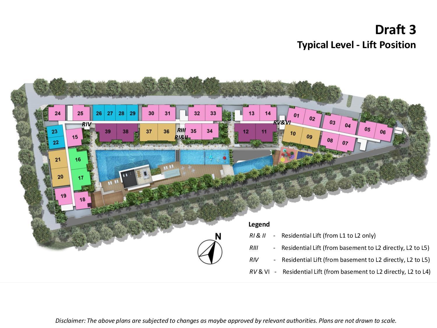 Floor Plans for Kensington Square Condo SRX